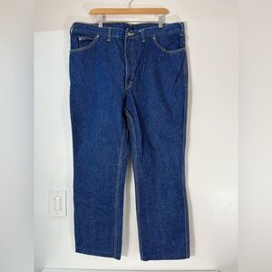 Vintage Lee Blue Denim Jeans Mens Size 40 Made in Canada